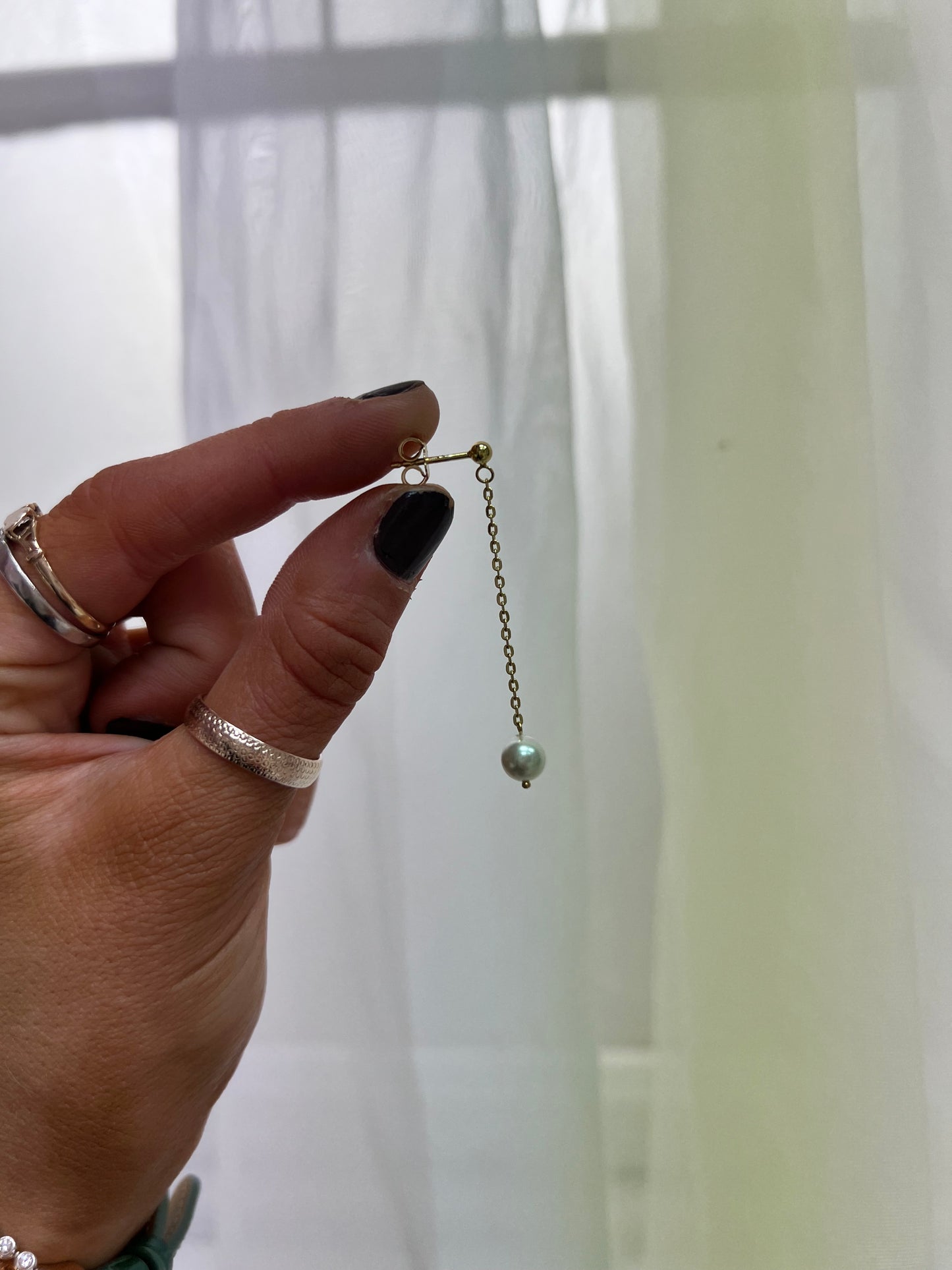 Pearl Chain Drops